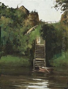 Steps At Studley Park