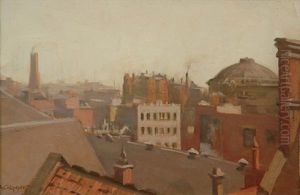 View Of Melbourne Rooftops by Alexander Colquhoun