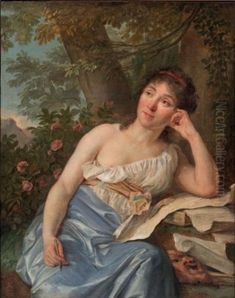 Allegorie Des Arts Litteraires - view 1