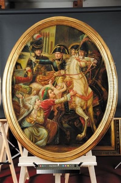 Trait De Clemence Du General Bonaparte Envers Une Famille Arabe Lors De L'entree De L'armee Francaise A Alexandrie Le 3 Juillet 1798 - view 1