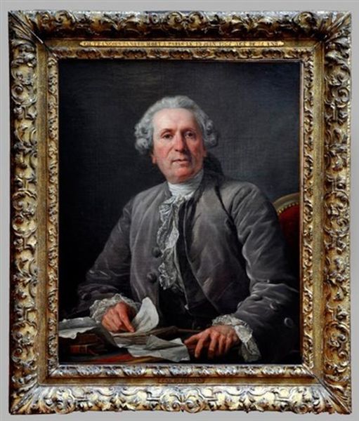 Portrait Dit Du Chansonnier Charles-francois Panard - view 1