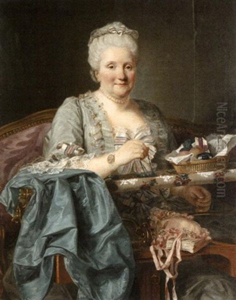 Portrait - Marquis De La Tour En Woevre? (+ La Marquise De La Tour En Woevre?, Pair) - view 1
