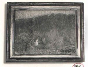 House In Landscape by Morgan Colt