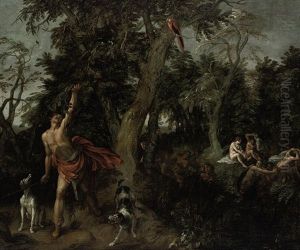 Diana And Actaeon by David Colyns