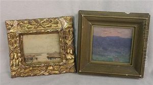 Sunset Landscape by Charlotte Buell Coman