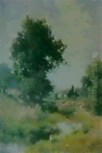 The Old Mill Race by Charlotte Buell Coman