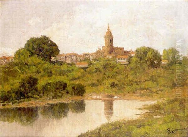 Paisaje Con Aldea - view 1