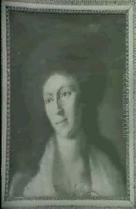 Portrait De Charlotte Thomas En 1791 Portrait De Charlotte Thomas En 1791