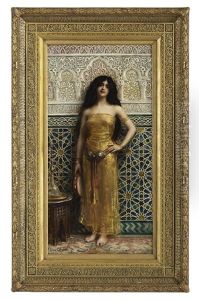 Harem Dancer by Leon Francois Comerre