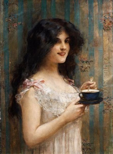 Jeune Fille A La Tasse - view 1