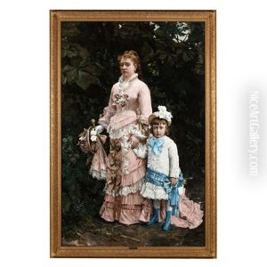 La Promenade Du Dimanche by Leon Francois Comerre