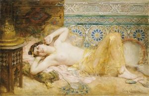 Le Repos De L'almee by Leon Francois Comerre