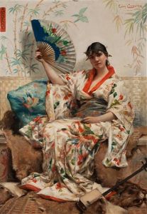 Woman A La Japonaise