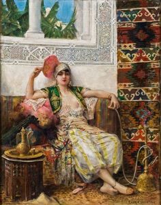 Odaliske by Leon Francois Comerre