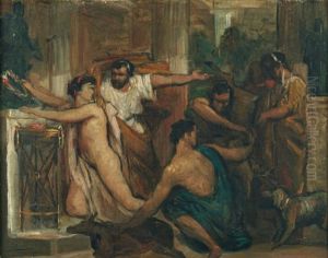 Depart Pour La Guerre by Leon Francois Comerre