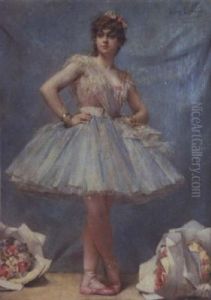 Ballerine Bleue by Leon Francois Comerre
