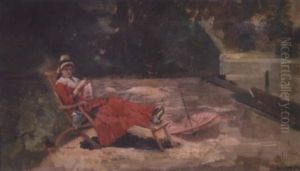 Le Repos by Leon Francois Comerre