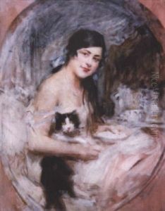 Femme Au Chat Femme Au Chat