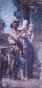 La Famille by Leon Francois Comerre
