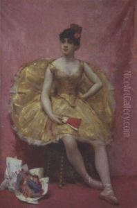 Ballerine Rose by Leon Francois Comerre