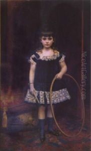 La Petite Fille Au Cerceau