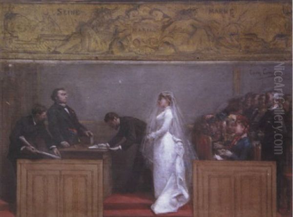 Le Mariage - Projet Pour Un Decor De Mairie - view 1