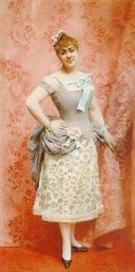An Inviting Glance by Leon Francois Comerre