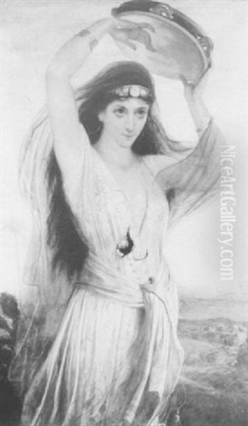 The Tambourine Girl - view 1