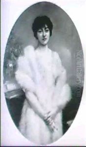 La Femme En Blanc by Leon Francois Comerre