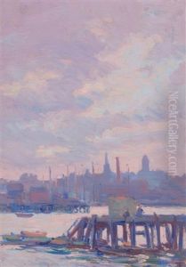 Rockport Harbor by Eben Farrington Comins