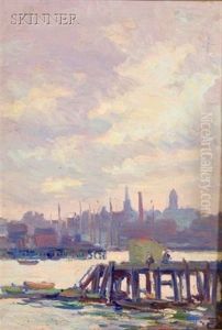 Gloucester Harbor by Eben Farrington Comins