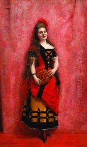 Mme La Comtesse De Fels by Leon Commere
