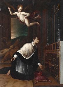 San Carlo Borromeo Allaltare by Andrea Commodi