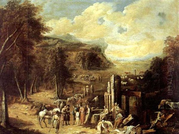 Joseph Sold Into Slavery - view 1