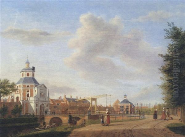 The Witte Vrouwenpoort, Utrecht - view 1