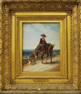 Going To Market by Francois Claudius Compte-Calix