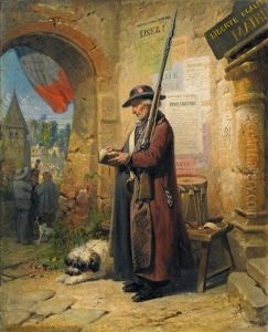 Katholischer Geistlicher Als Nationalgardist Im Dienste Der Republik Katholischer Geistlicher Als Nationalgardist Im Dienste Der Republik