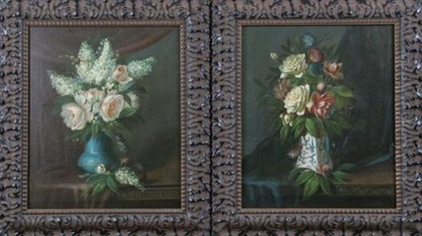 Still Life Bouquet (+ Another; 2 Works) - view 1