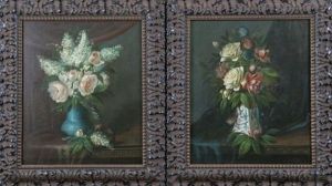 Still Life Bouquet (+ Another; 2 Works)