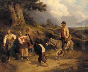 Returning From Market by Charles Compton