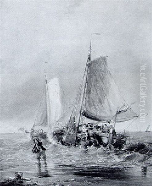 Fischerboote Am Seeufer - view 1