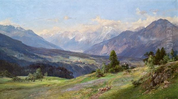 Oberes Inntal Von Nahe Igls - view 1