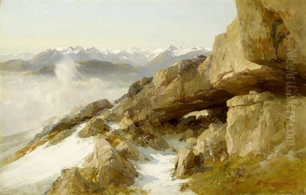 Blick Auf Die Berner Alpen - view 1