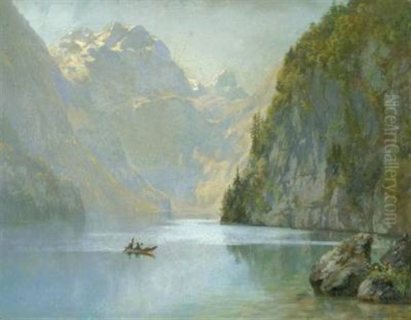 Am Konigssee Mit Blick Auf Den Watzmann - view 1