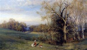Fruhling Am Starnbergersee by Edward Theodore Compton