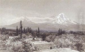 Sudliche Gebirgslandschaft by Edward Theodore Compton