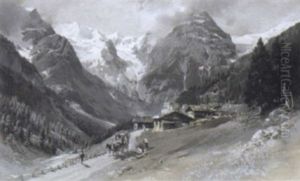 Trafoi Mit Seinen Gletschern