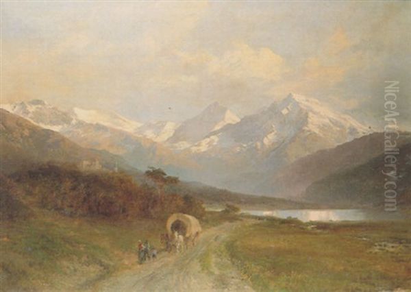 The Orteler-spitz, Tyrol, From St. Valentine Auf Der Heide - view 1