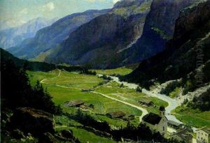 Gurgl Beim Fernpas by Edward Theodore Compton