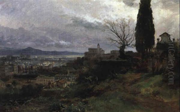 Blick Uber Eine Stadt - view 1